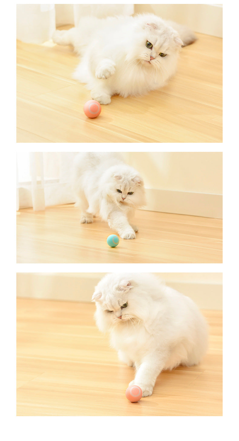 Smart Automatic Rolling Ball – Interactive Cat Toy