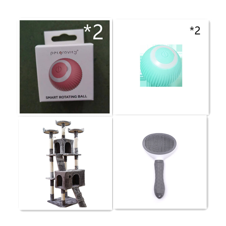 Smart Automatic Rolling Ball – Interactive Cat Toy