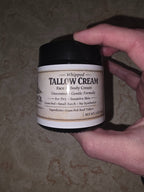 JR Tallow Co. Natural Face Balm – 100% Pure Grass-Fed Moisturizer